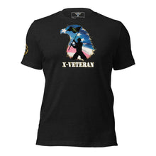 Load image into Gallery viewer, X-VET Eagle with Soldier, Unisex T-shirt
