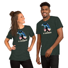 Load image into Gallery viewer, X-VET Eagle with Soldier, Unisex T-shirt
