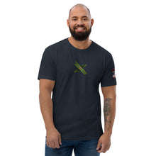 Load image into Gallery viewer, X-VET I&#39;m A US. VETERAN  Sleeve FLAG  T-shirt - X-VET
